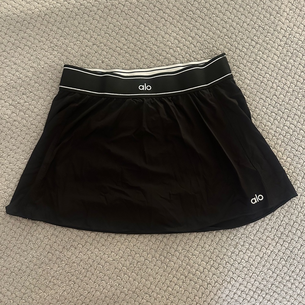 ALO Yoga Black Mini Skirt